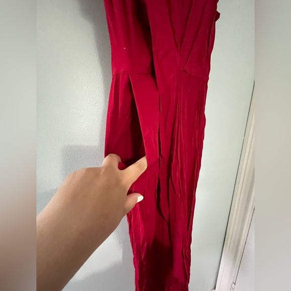 Red jumpsuit - Picture 5 of 8